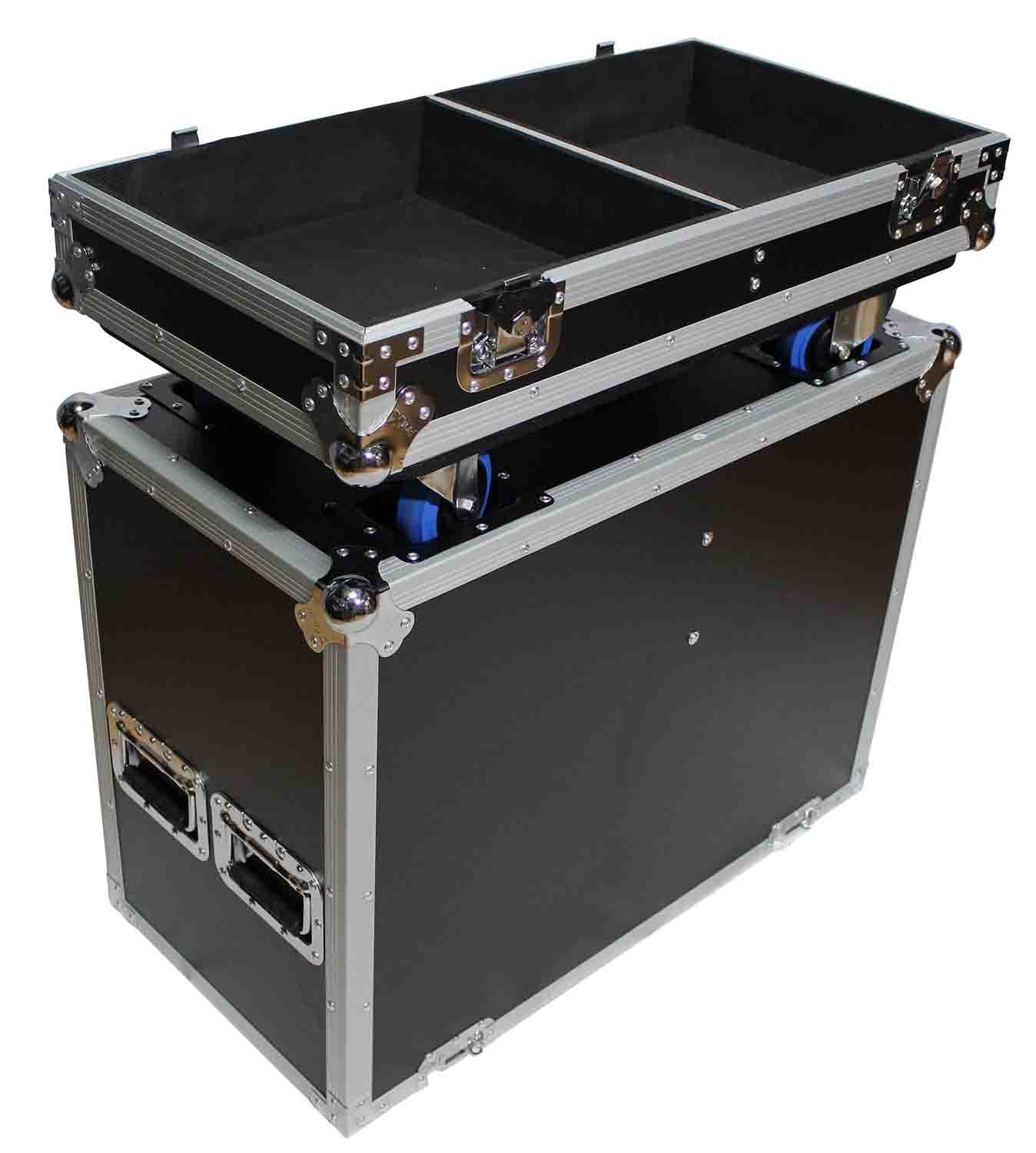ProX XS-2X301817 Flight Case for 2-15 Inch RCF HDM 45-A, HD 35-A, HD 15-A Speakers - Hollywood DJ