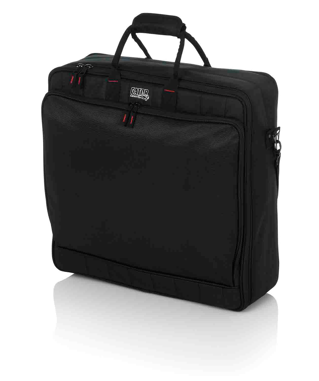 Gator Cases G-MIXERBAG-2020 Nylon DJ Bag for Mixer and DJ Equipment - 20″ X 20″ X 5.5″ - Hollywood DJ