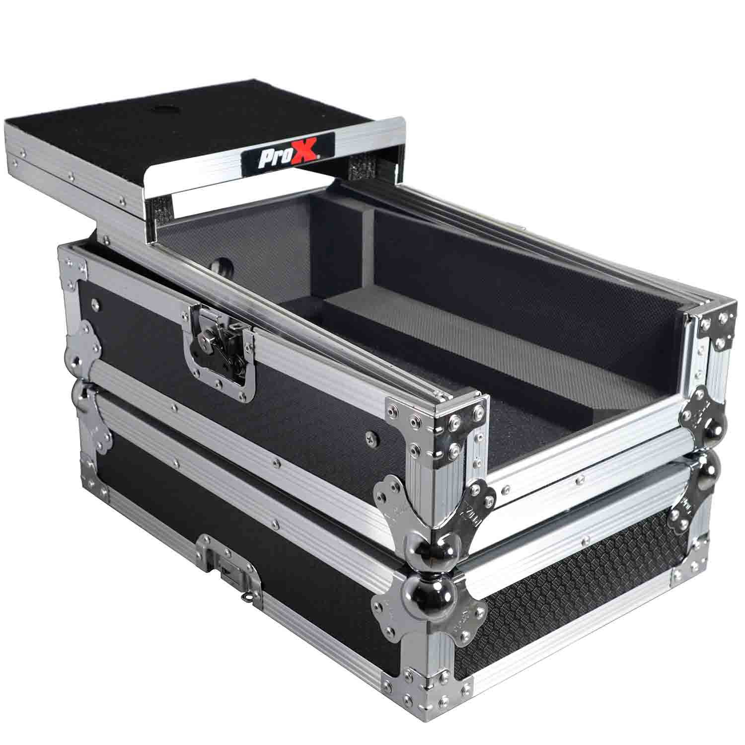 ProX XS-DJMS7LT Flight Case for Pioneer DJM-S7 Mixer with Sliding Laptop Shelf - Hollywood DJ