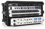 Gator Cases G-PRO-6U-13, 6U Deep Molded Audio Rack Case - 13 Inch - Hollywood DJ