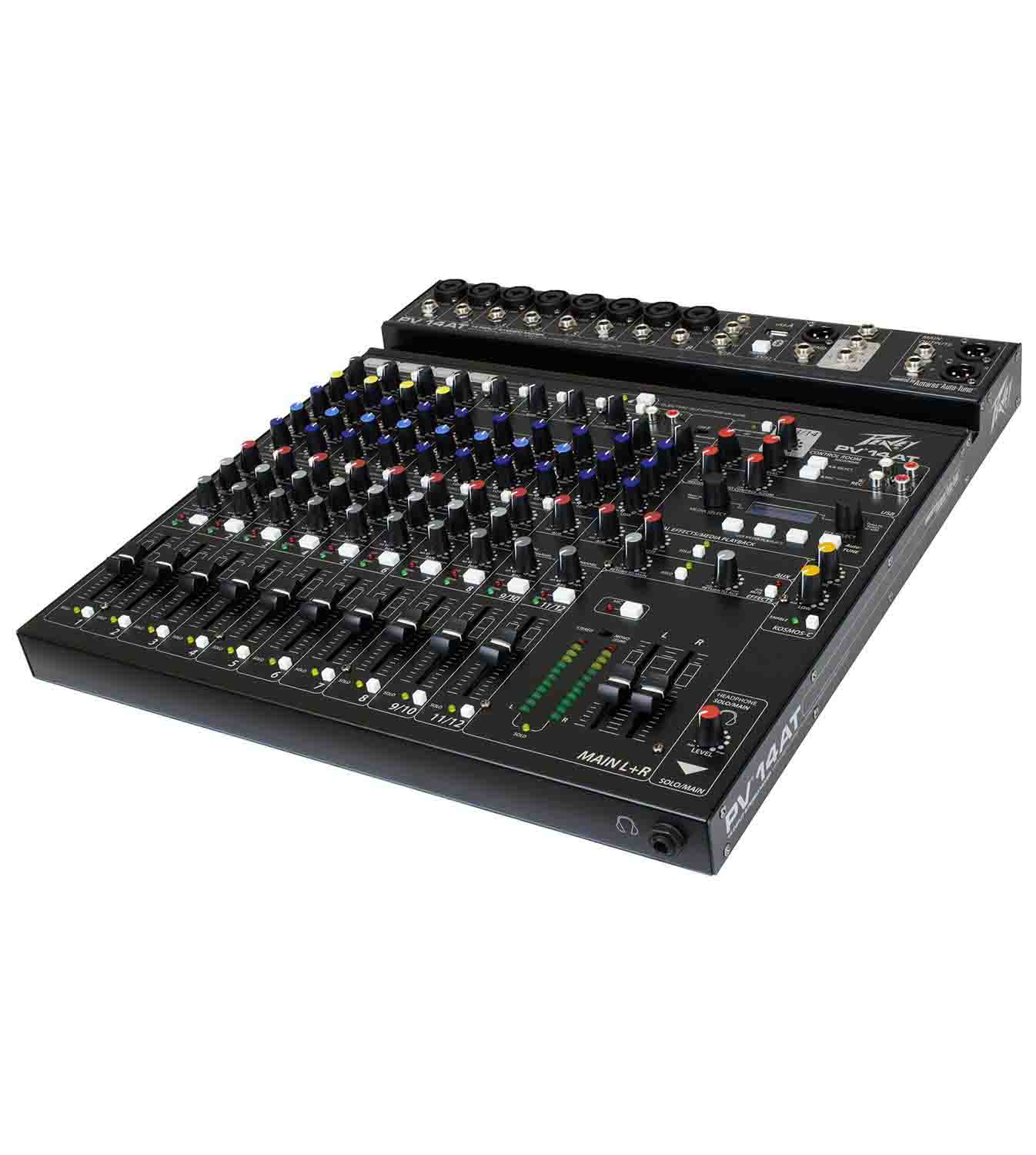 B-Stock: Peavey PV 14 AT, 14 Channel Compact Mixer with Bluetooth and Antares Auto-Tune - Hollywood DJ