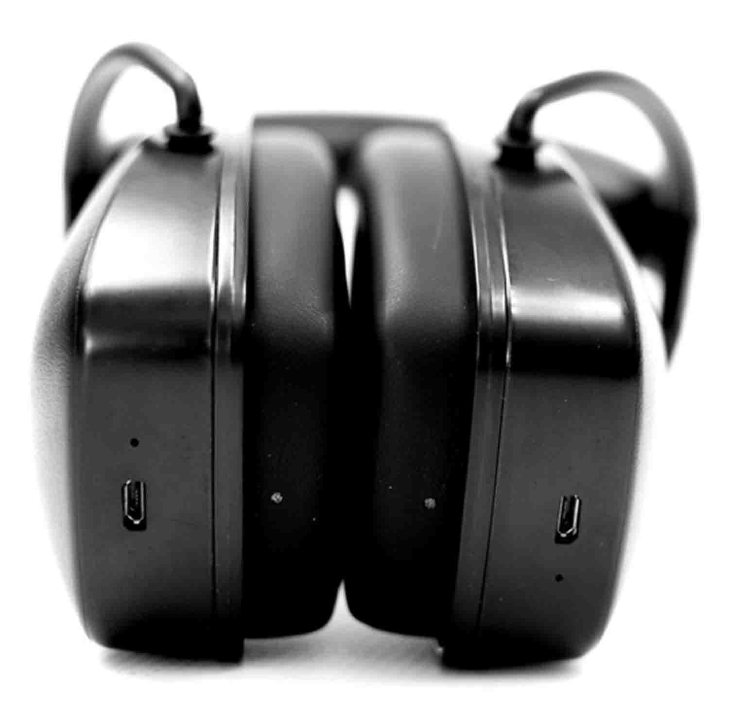 Direct Sound EXTW37 PRO True Wireless Closed-Back Isolating Headphones with Mic - Black - Hollywood DJ