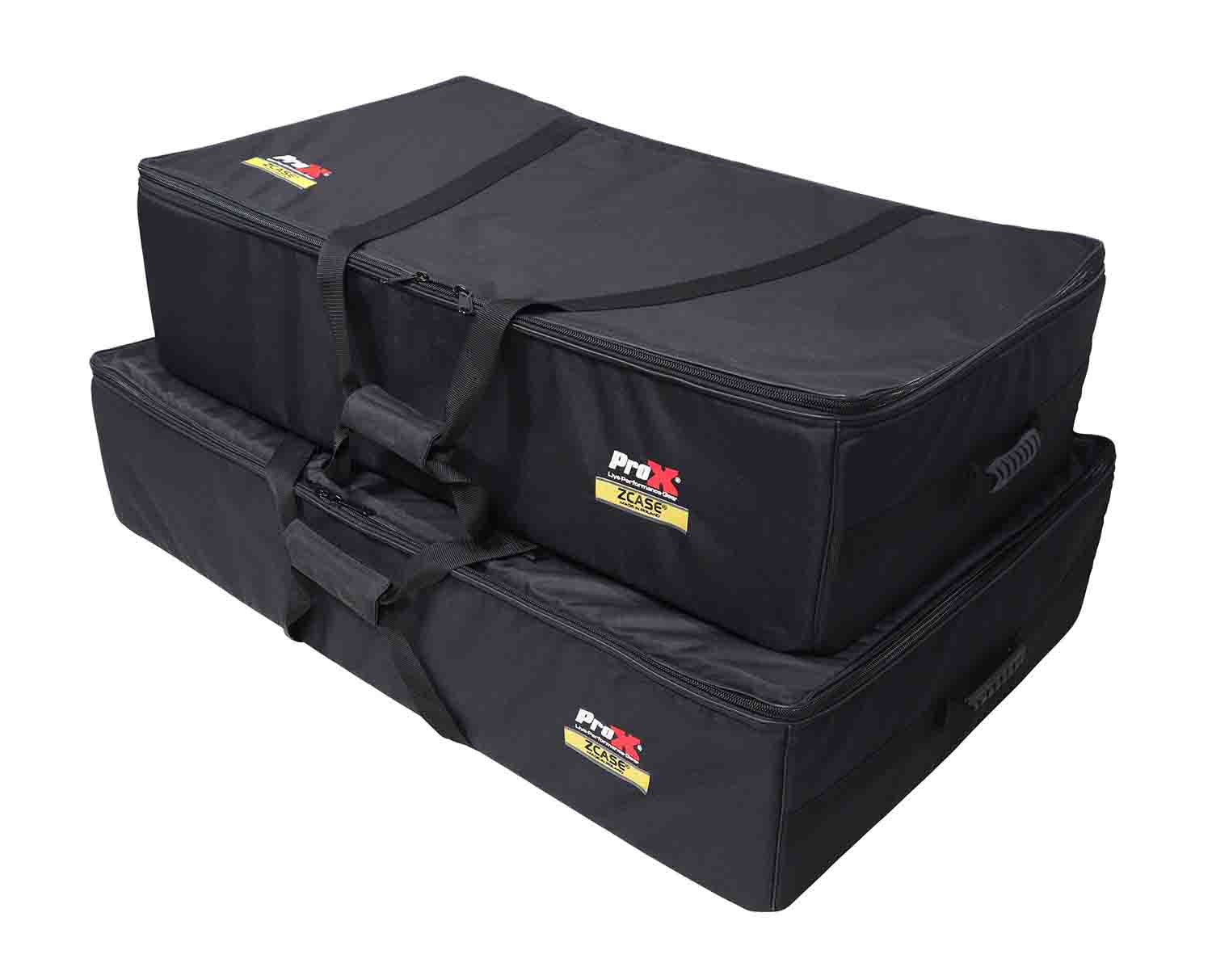 ProX XZF-DJCTBAG Set of Two Soft Padded Carrying Travel Bags for ProX Control Tower DJ Podium - Hollywood DJ