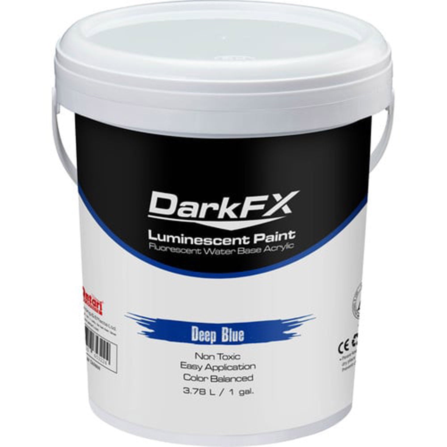 Antari DFX-VL1GL-DBL, Deep Blue UV Fluorescent Paint - 1 Gallon - Hollywood DJ