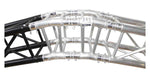 ProX XT-SQ12D 12 Degree F34 Square Truss Angle Connector - 2mm Wall - Hollywood DJ
