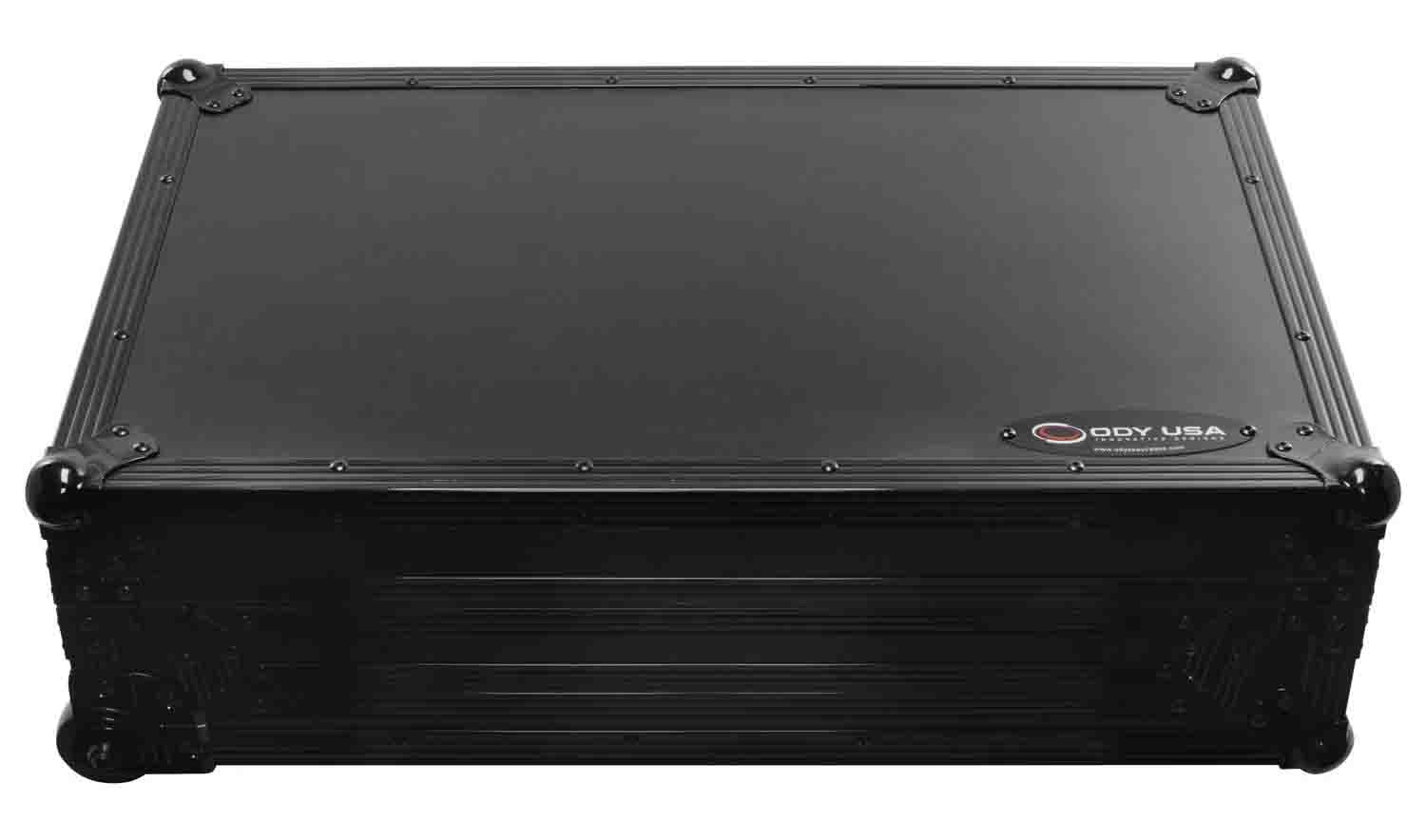 Odyssey FZGSRANEONEBLCW DJ Flight Case for Rane One with Patented Glide Platform - Black - Hollywood DJ
