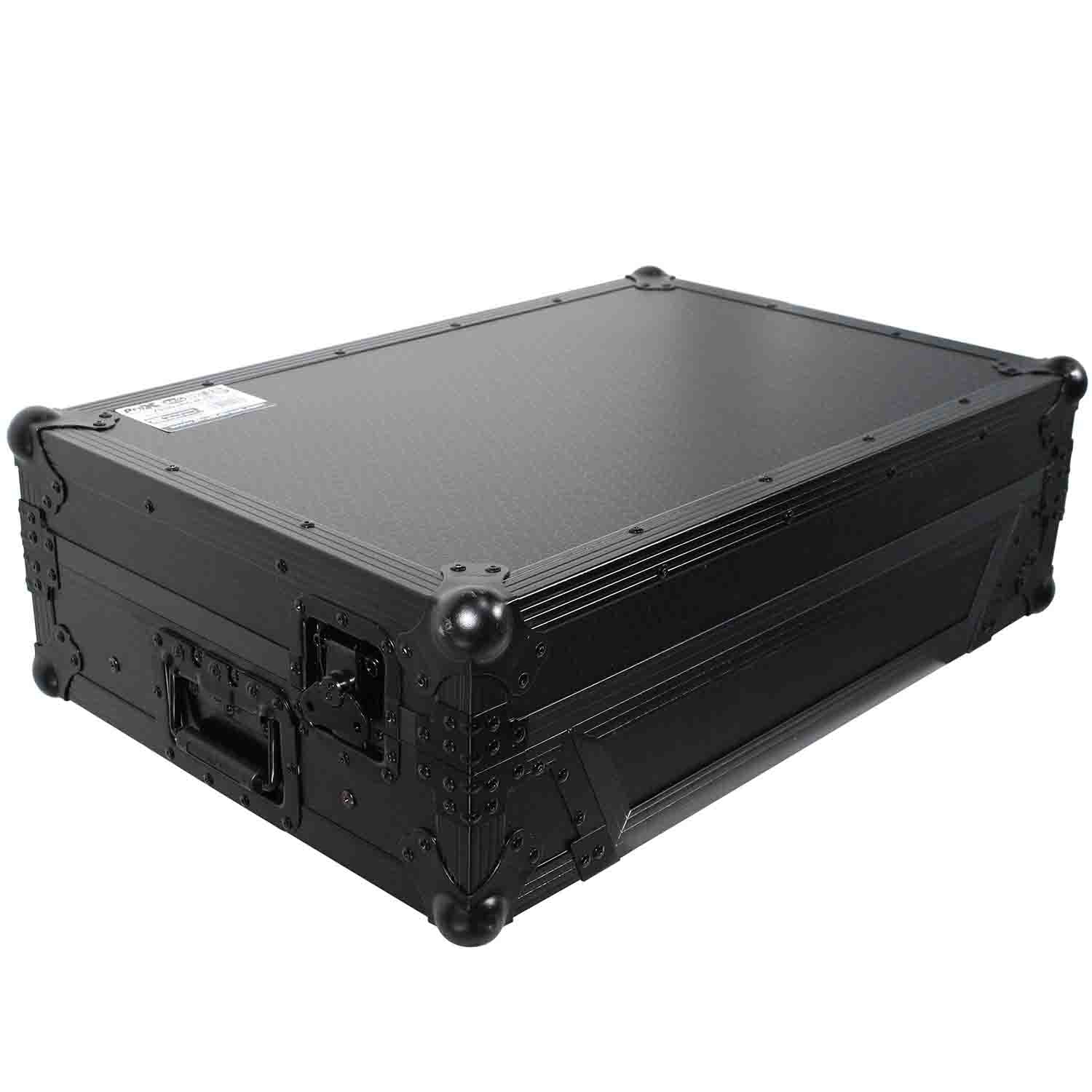 ProX XS-DDJ800 WLTBL DJ Flight Case For Pioneer DDJ-800 DJ Controller - Black on Black - Hollywood DJ