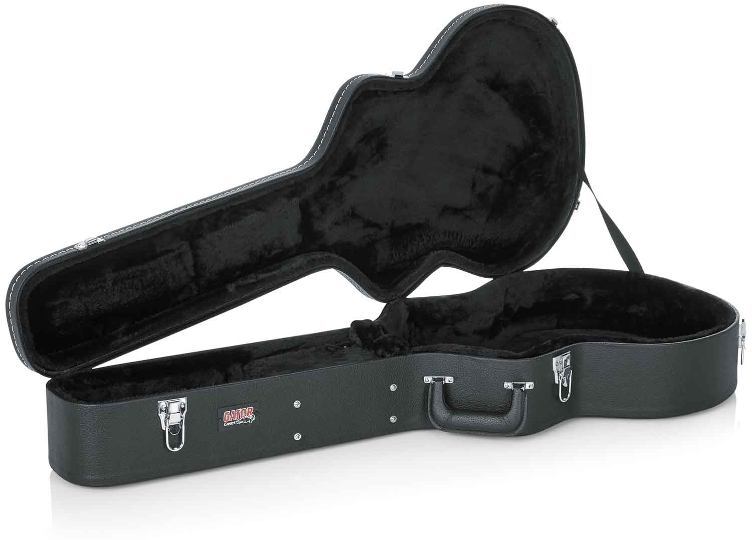 Gator Cases GW-JUMBO Deluxe Wood Case for Jumbo Acoustic Guitars - Hollywood DJ
