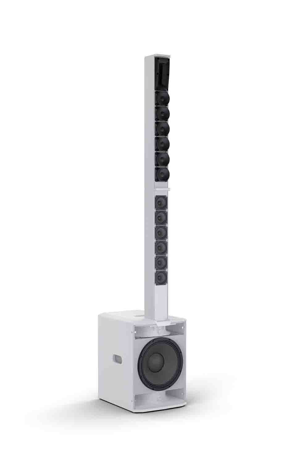 B-Stock: LD System MAUI 28 G3 W, Compact Cardioid Powered Column PA System - White LD Systems