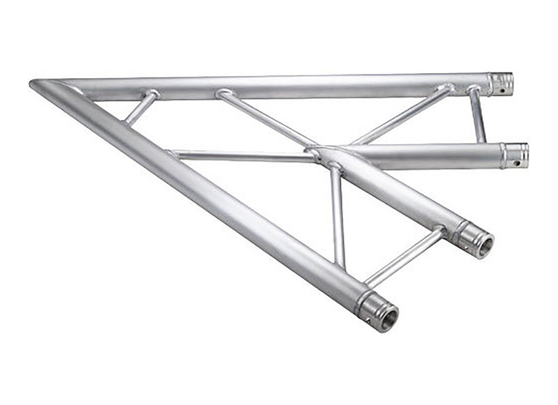Global Truss IB-4058-H, Horizontal Two Way 45 Degree Corner Junction for F32 I-Beam Truss System - 3.28 ft - Hollywood DJ