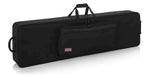 Gator Cases GK-88 SLXL Rigid Lightweight Case for Slim, Extra long 88 Note Keyboards with Wheels - Hollywood DJ