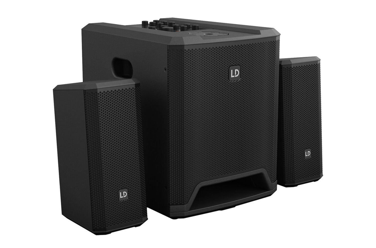 LD Systems DAVE 10 G4X Compact 2.1 Powered Sound System - Hollywood DJ
