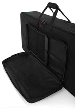 Gator Cases GK-49 Rigid EPS Foam Lightweight DJ Case for 49 Note Keyboards with Wheels - Hollywood DJ