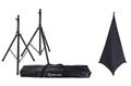 Odyssey Speaker Stand DJ Package with Skirt/Scrim - Hollywood DJ