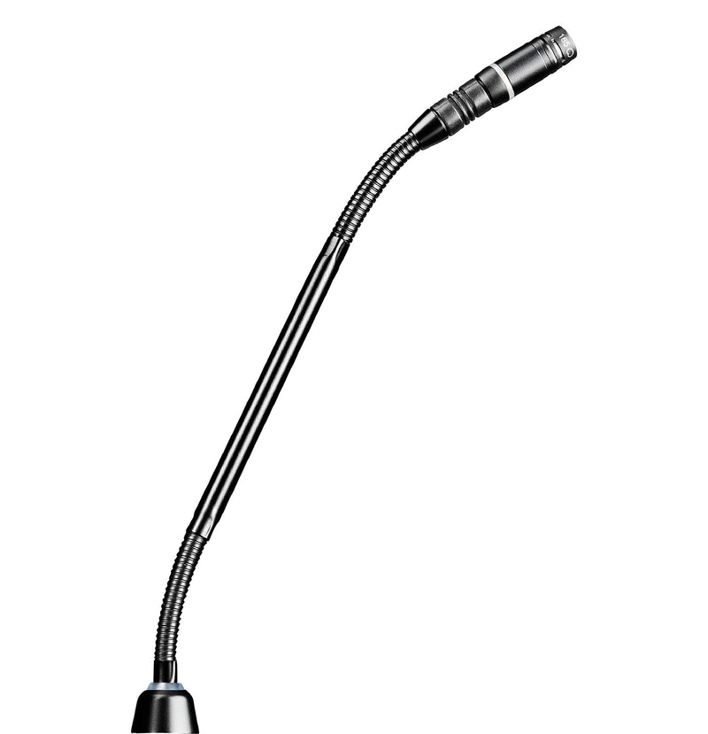 Shure MX415RLPDF/N, 15-Inch Dual Flex Modular Gooseneck Microphone with Top Light Ring - Black by Shure