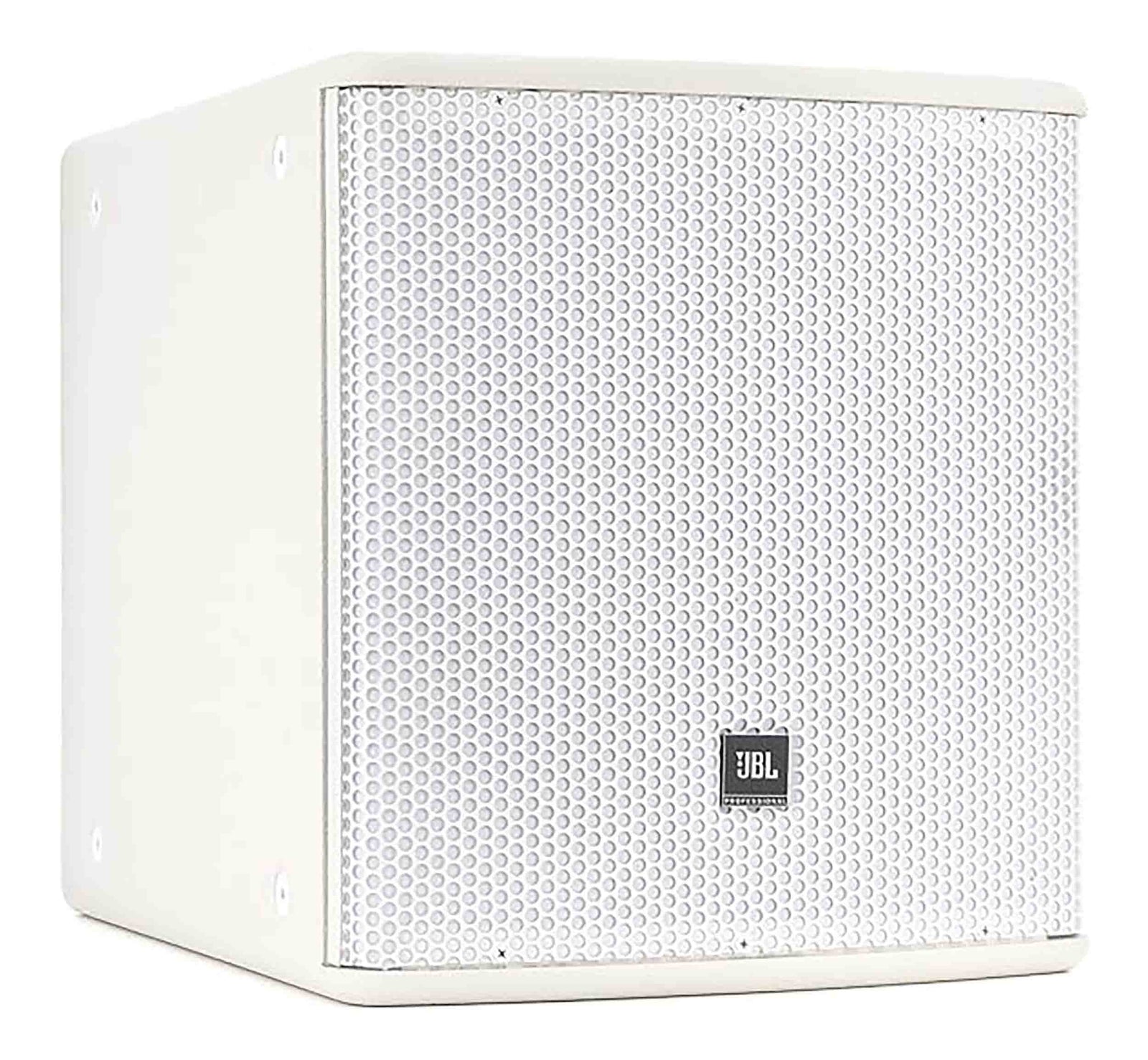 JBL ASB6112-WH, Compact High Power Single 12" Subwoofer - White - Hollywood DJ