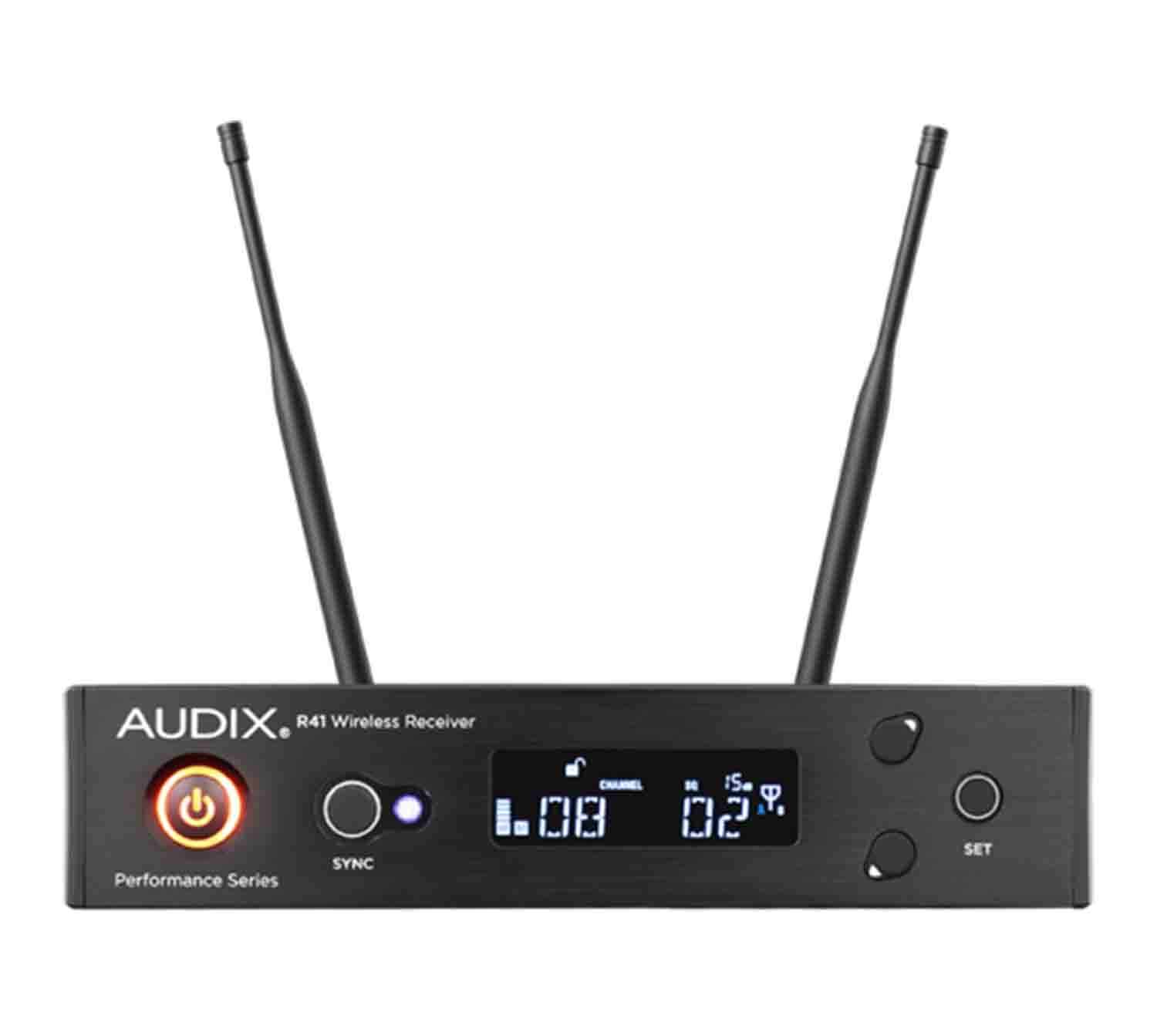 Audix AP41 OM2, Wireless Microphone System with H60 and OM2 Handheld Transmitter - Hollywood DJ