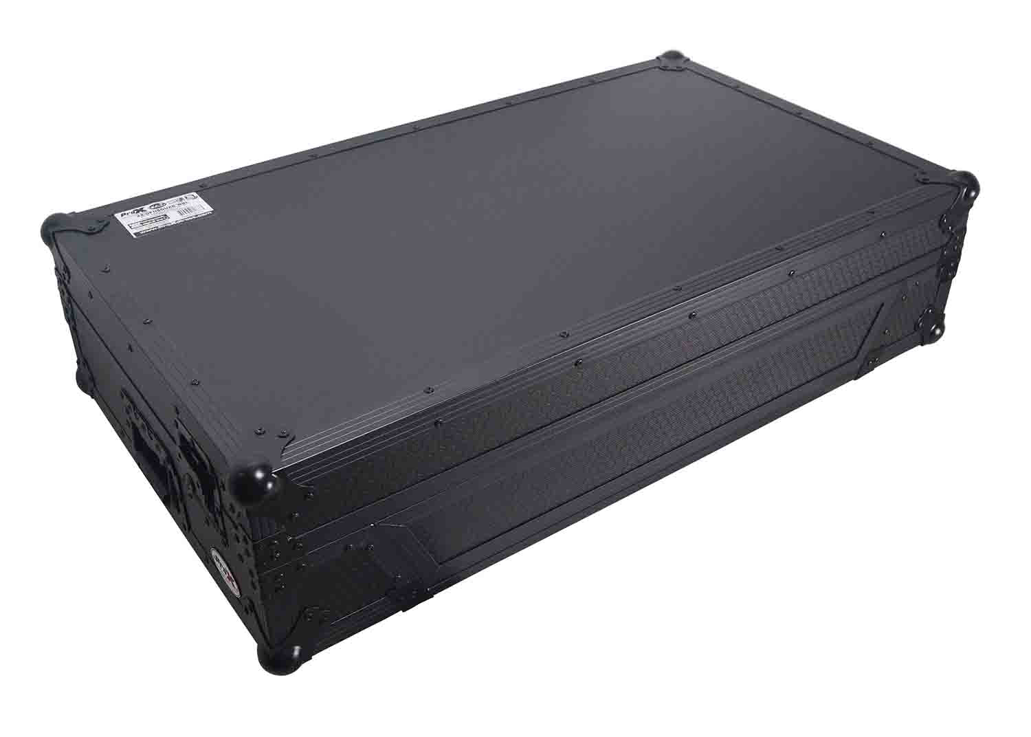 B-Stock: ProX XS-OPUSQUADWBL Flight Style Road Case for Pioneer Opus Quad DJ Controller with 1U Rack Space and Wheels - Black by ProX Live Performance Gear