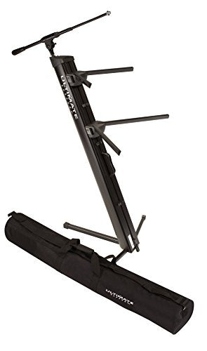 Ultimate Support AX-48 PRO PLUS APEX AX-48 Pro Column Keyboard Stand w/ Ulti-Boom - Hollywood DJ
