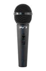 Peavey PV7 Microphone with XLR to XLR Cable - Hollywood DJ