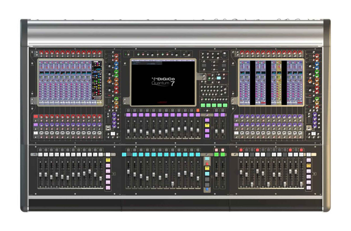 Madi Rack DiGiCo X-Q7-W-OP-EX-ULT Quantum 7 Digital Mixing Bundle - SD Rack Pkg