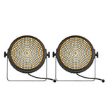 JMAZ Versa Flex Par DUO324 LED Par Featuring 162 Cool White and Warm White SMD LEDs - Pair - Hollywood DJ