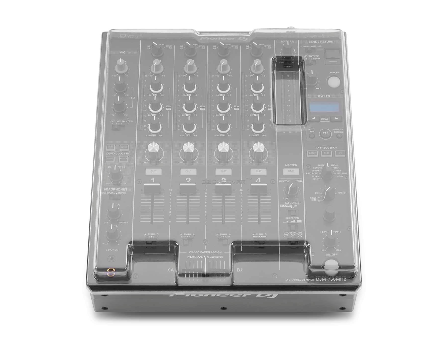 Decksaver Cover DS-PC-DJM750MK2 For Pioneer DJM-750MK2 Mixer - Hollywood DJ