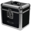 Open Box - Odyssey KLP1BLK KROM Series Black Record / Utility Case For 70 12? Vinyl Records & LPs - Hollywood DJ