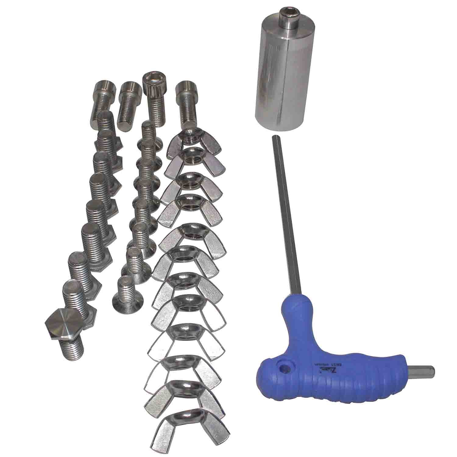 ProX XT-FTP328-656-C 6.56ft or 3.28ft Flex Tower Totem Package with Road Case - Hollywood DJ