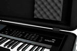 Gator Cases GTSA-KEY76 Keyboard Case for 76-note Keyboards with Wheels - Hollywood DJ