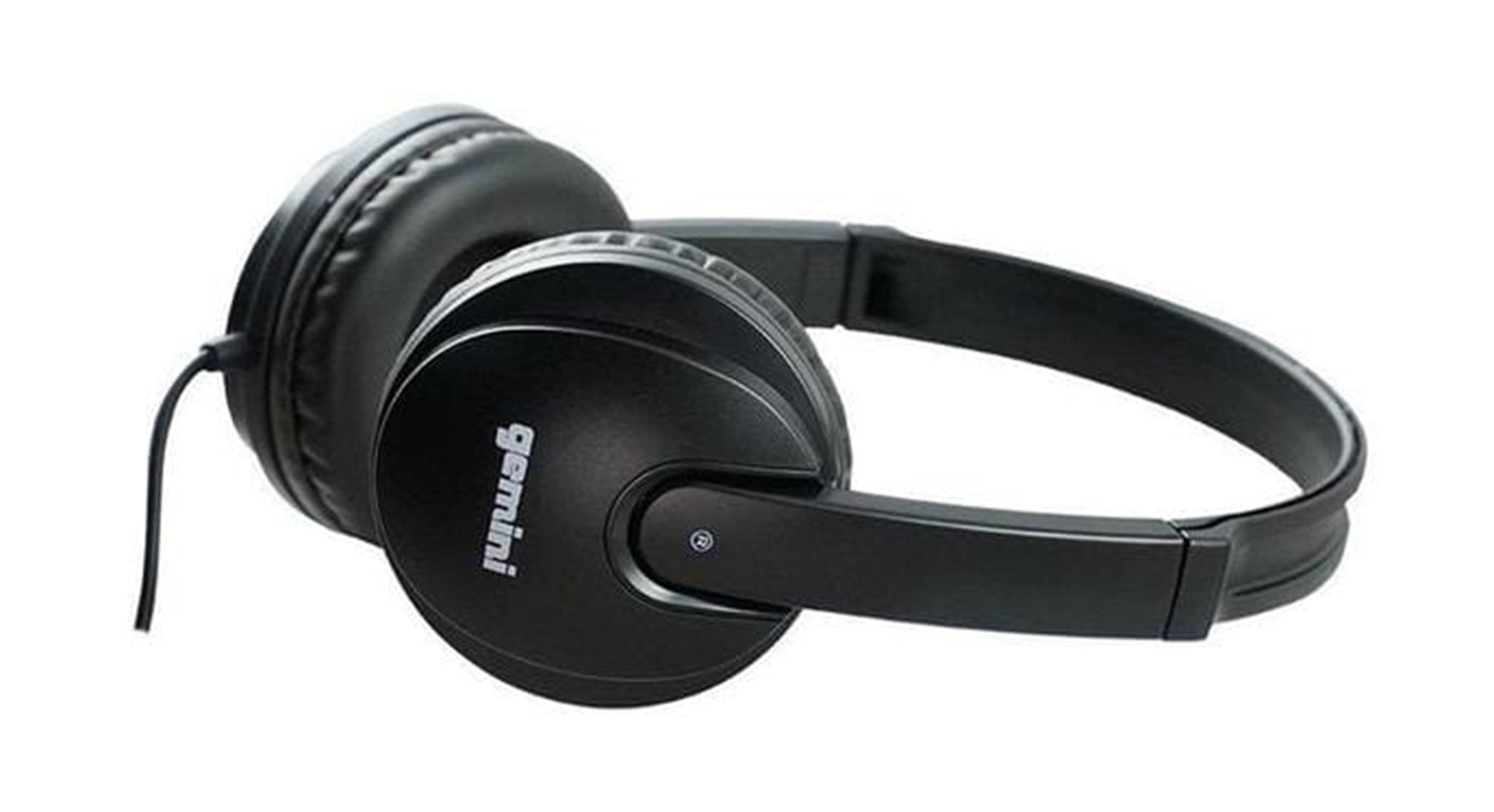 Gemini Sound DJX-200 (BLK) Professional DJ Headphones - Black - Hollywood DJ