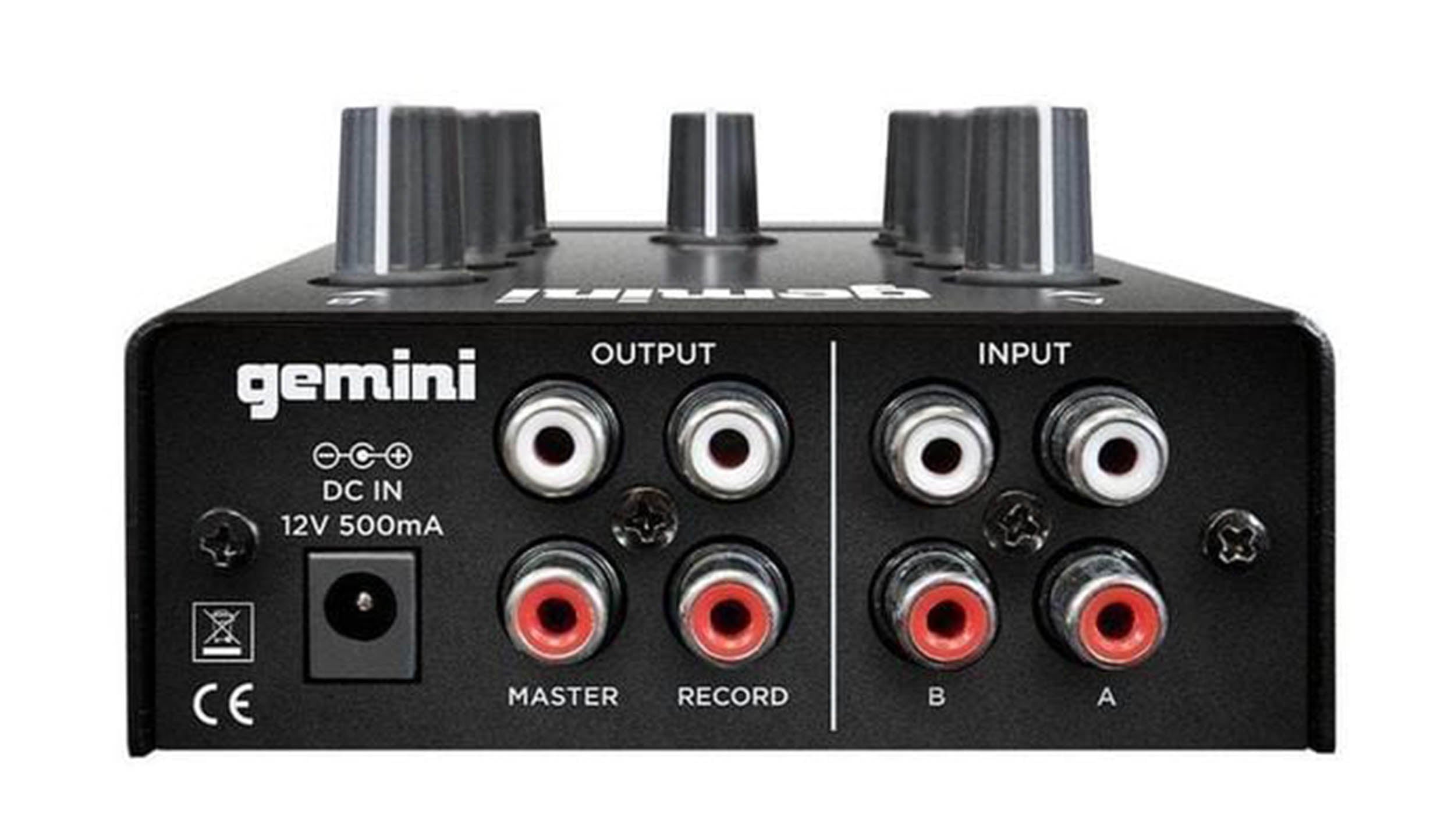 Gemini Sound MM1, 2-Channel Pocket-Sized DJ Mixer - Hollywood DJ