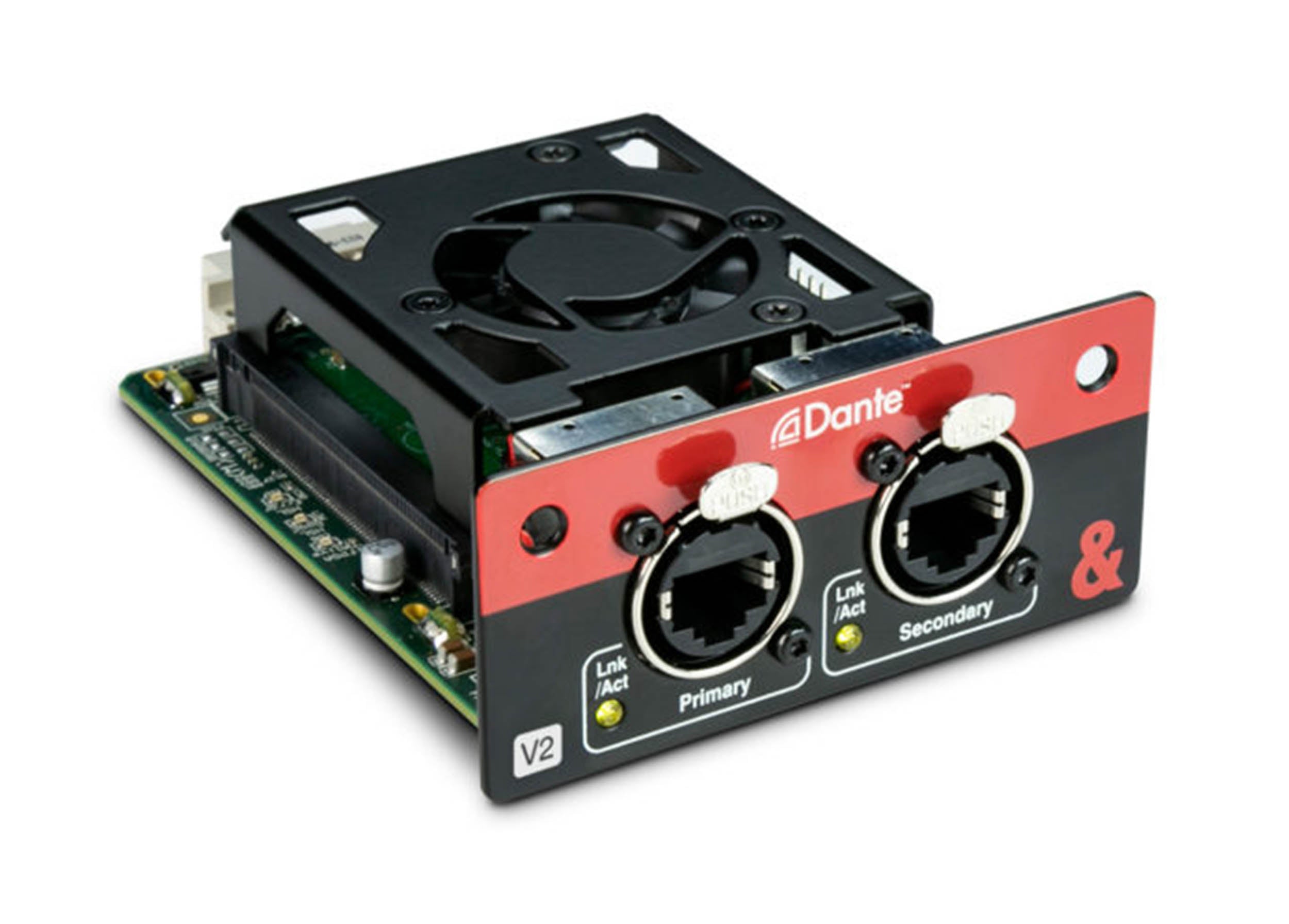 Allen & Heath M-SQ-SDANTE64-A, Dante Module for SQ Mixers and AHM-64 Audio Processor - Hollywood DJ
