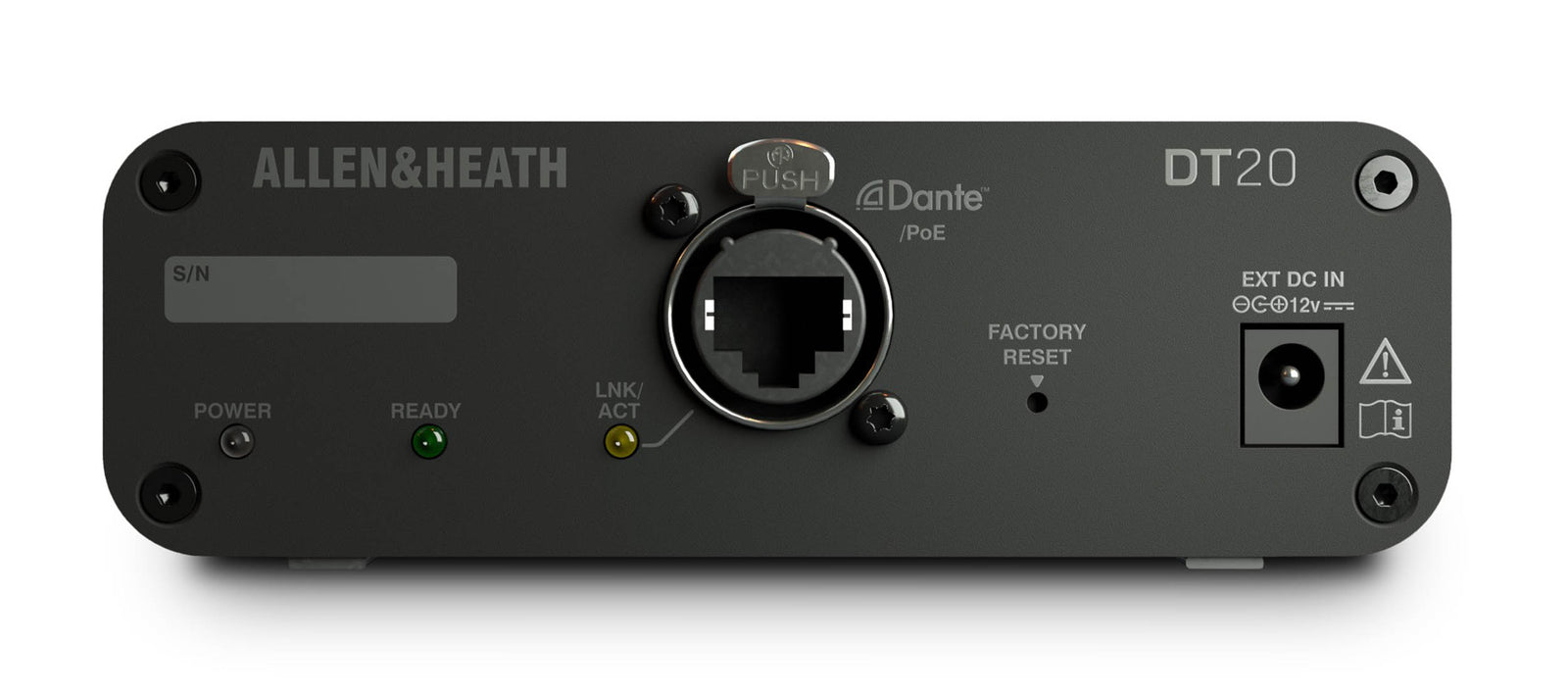 Allen & Heath DT-20-M Dante Input Interface with No Power Supply - Hollywood DJ