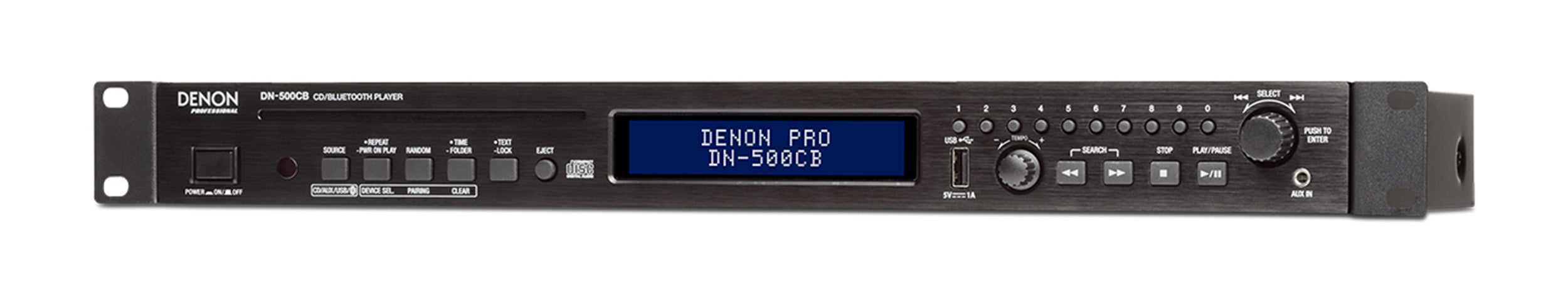 Denon DN-500CB, CD, USB and Bluetooth Player with Remote Denon DJ
