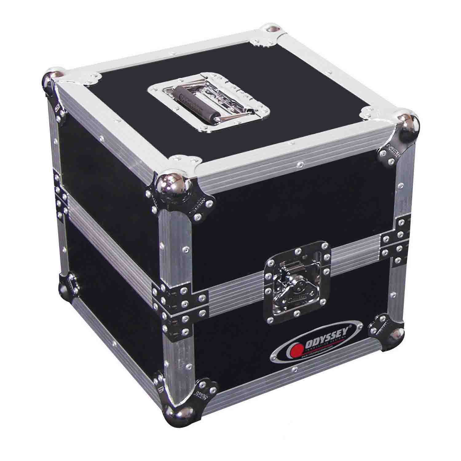 Open Box: Odyssey FZLP80 Utility DJ Flight Case for 80 12″ Vinyl Records - Hollywood DJ