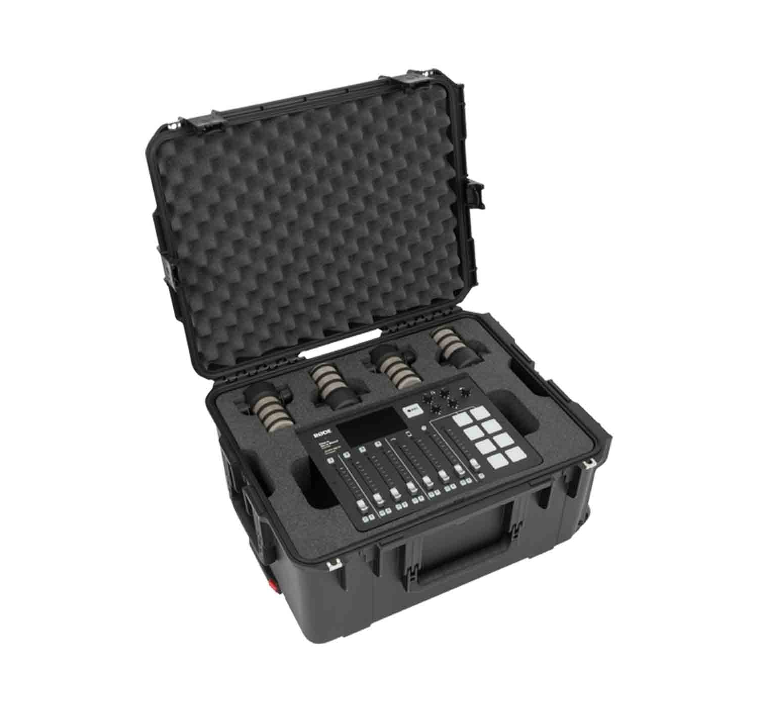 SKB Cases 3i221710-RCP iSeries Waterproof Case RODECaster Pro Podcast Mixer Ultimate - Hollywood DJ