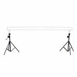 ProX T-LS35C-STAND, Set of (2) 9.5 Ft Crank Stands with T-Bars Supports Triangle Truss Segments for DJ Lighting - Hollywood DJ
