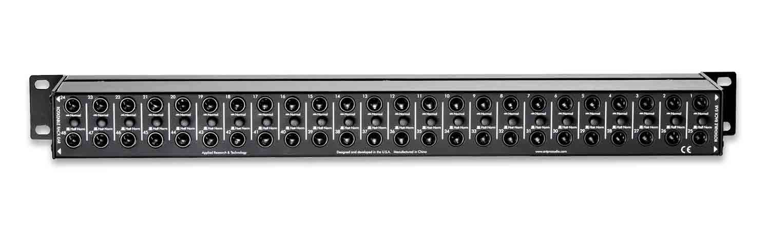 Art P48, 48 Point Balanced Patch Bay - Hollywood DJ