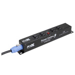 ProX X-PWEX4 BOX Power Center for Indoor Power Connector Compatible to 4X Edison Power Outlet - Hollywood DJ