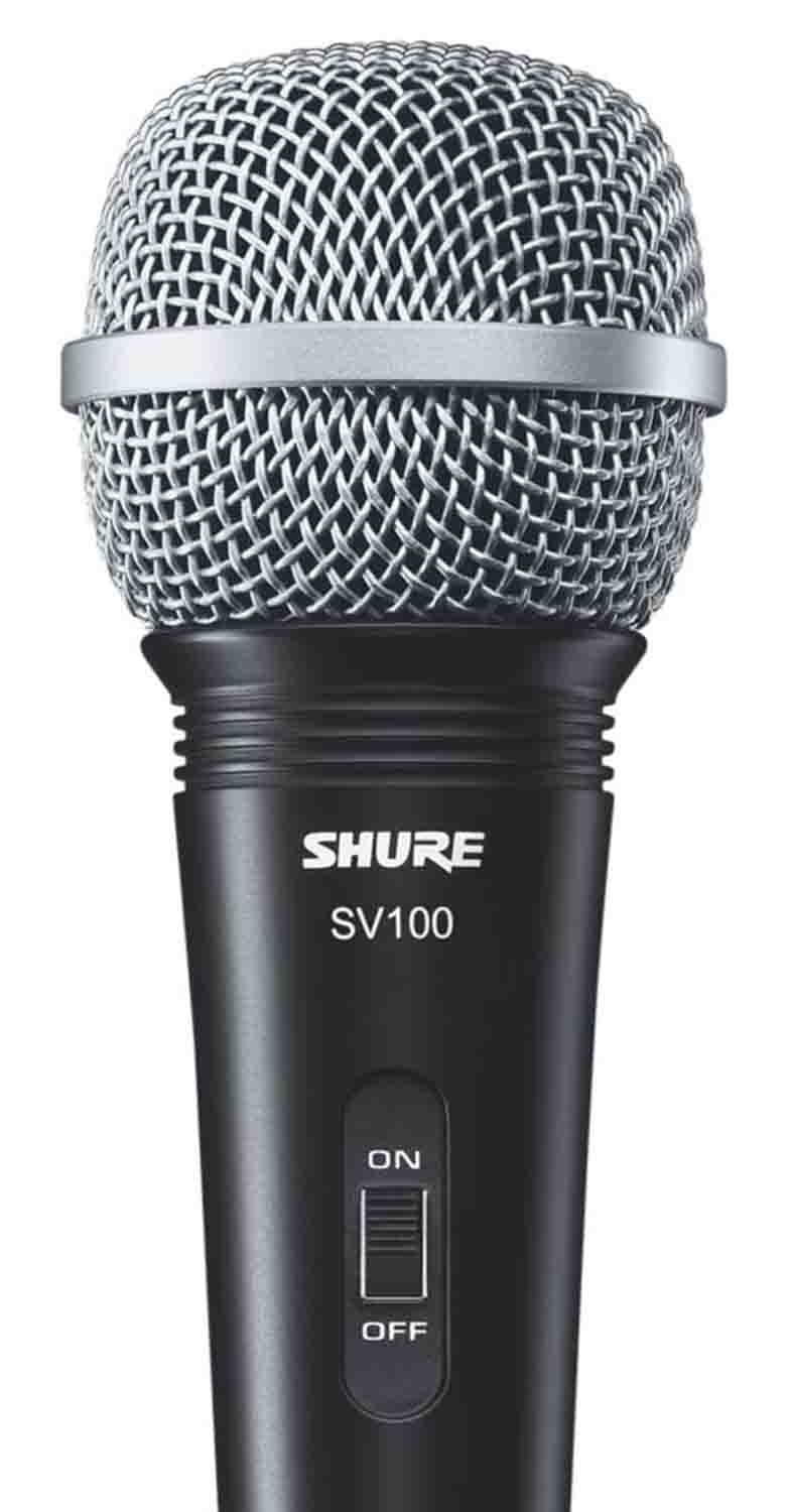 Shure SV100-W Dynamic Cardioid Handheld Microphone - Hollywood DJ
