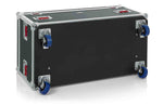Gator Cases G-TOURTRK4522HS Truck Pack Trunk DJ Case with Casters - 45″ X 22″ X 27″ - Hollywood DJ