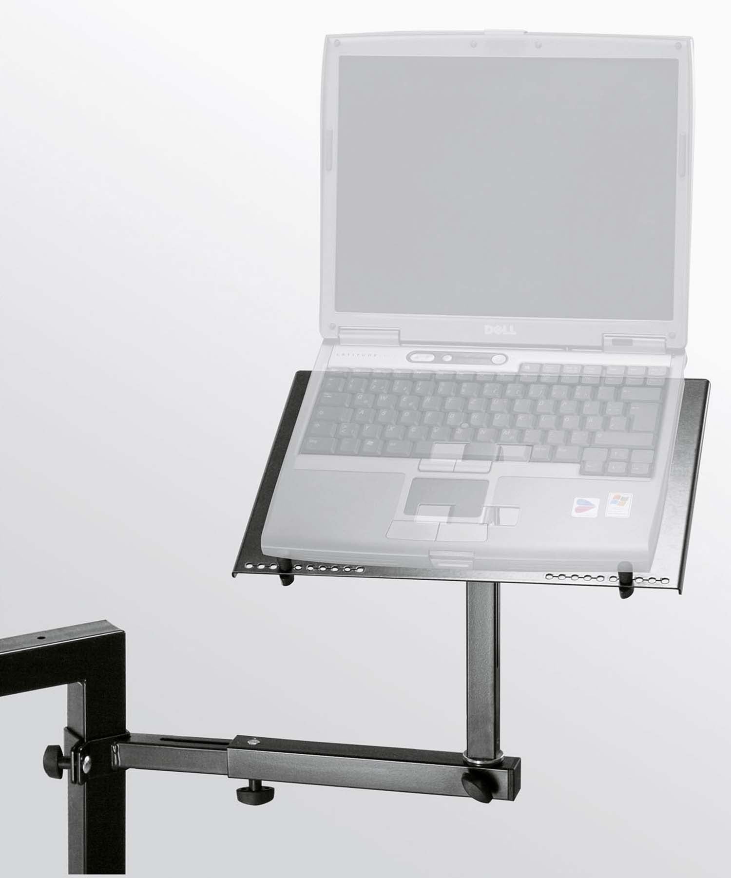 K&M 18815 Laptop Holder - Black - Hollywood DJ