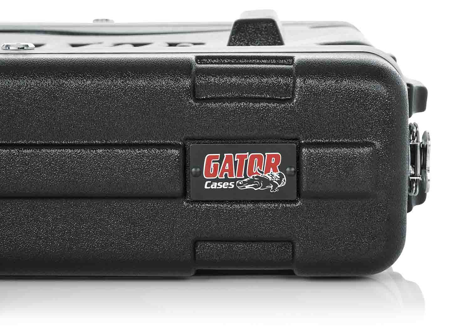 Gator Cases GR-2L Standard Molded 2U Audio Rack Case 19″ Deep - Hollywood DJ