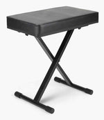 OnStage KT7800+ Deluxe X-Style Keyboard Bench - Hollywood DJ