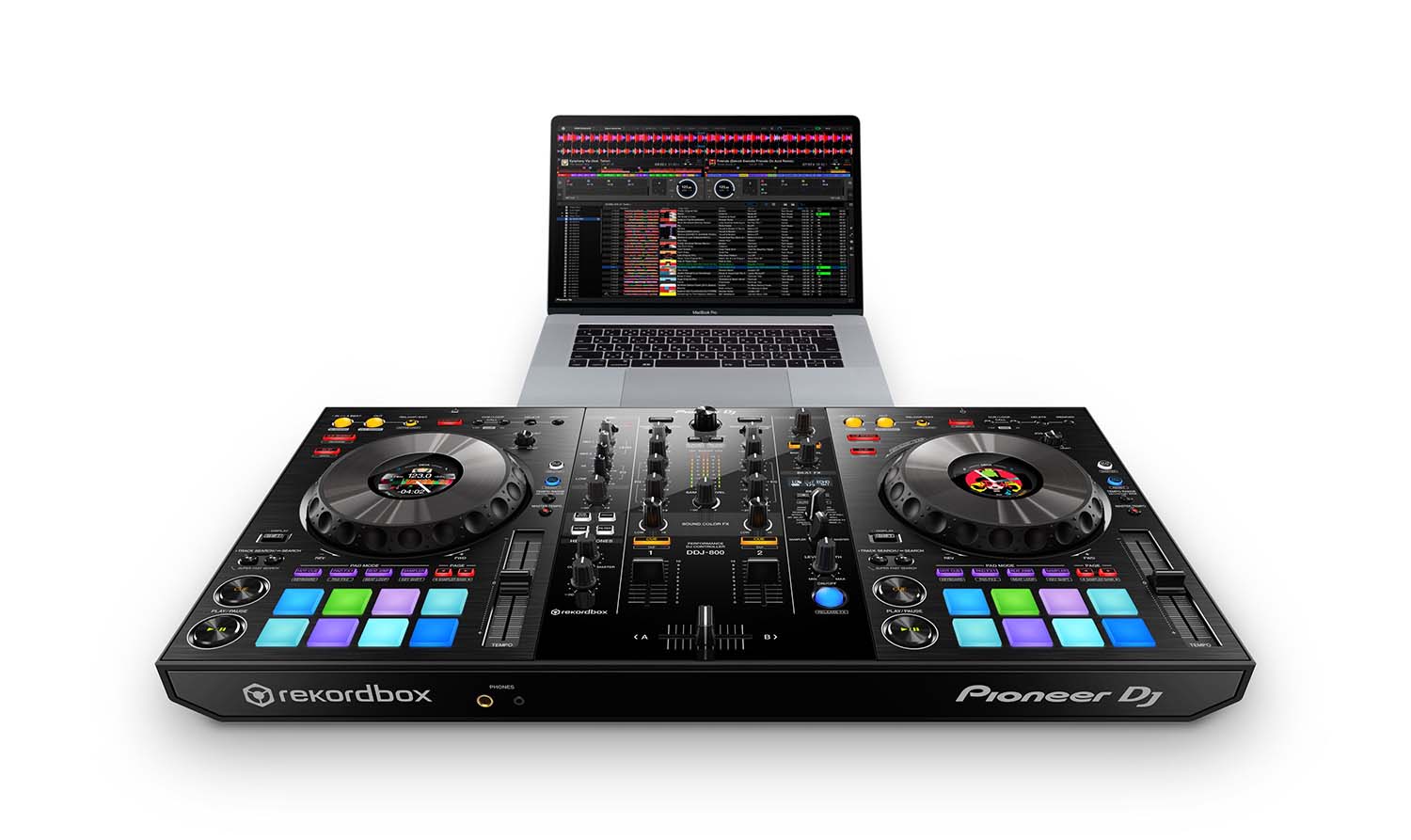 B-Stock: Pioneer DDJ-800, 2-Channel Portable DJ Controller for Rekordbox - Hollywood DJ