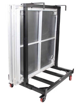 ProX X-STGX6 Rolling Dolly Cart for 4ft Width Stage Decks - Hollywood DJ