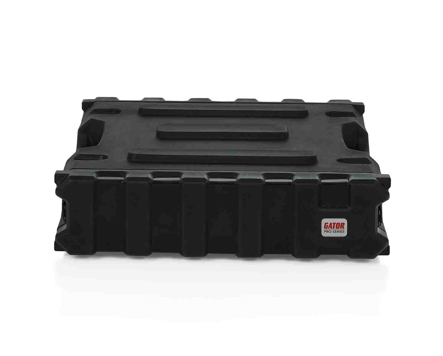 Gator Cases G-PRO-2U-19, 2U Deep Molded Audio Rack Case - 19 Inch - Hollywood DJ
