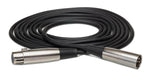 Hosa XLR-1, XLR Balanced Interconnect Cable - Black Hosa