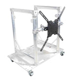 ProX XT-MMDJTV01, Modular Mobile Media DJ Station Booth for ProX XT-GRU Rapid Grid Modular System - Hollywood DJ